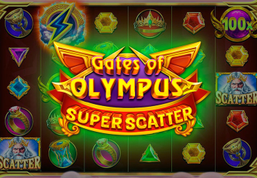 Автомат Gates Of Olympus Super Scatter в казино Адмирал Икс